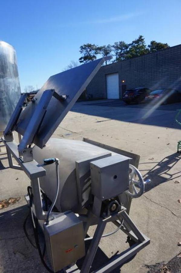 Used 15 Cu. Ft. Groen/CapKold Stainless Steel Double Ribbon Blender, Tilt Discharge
