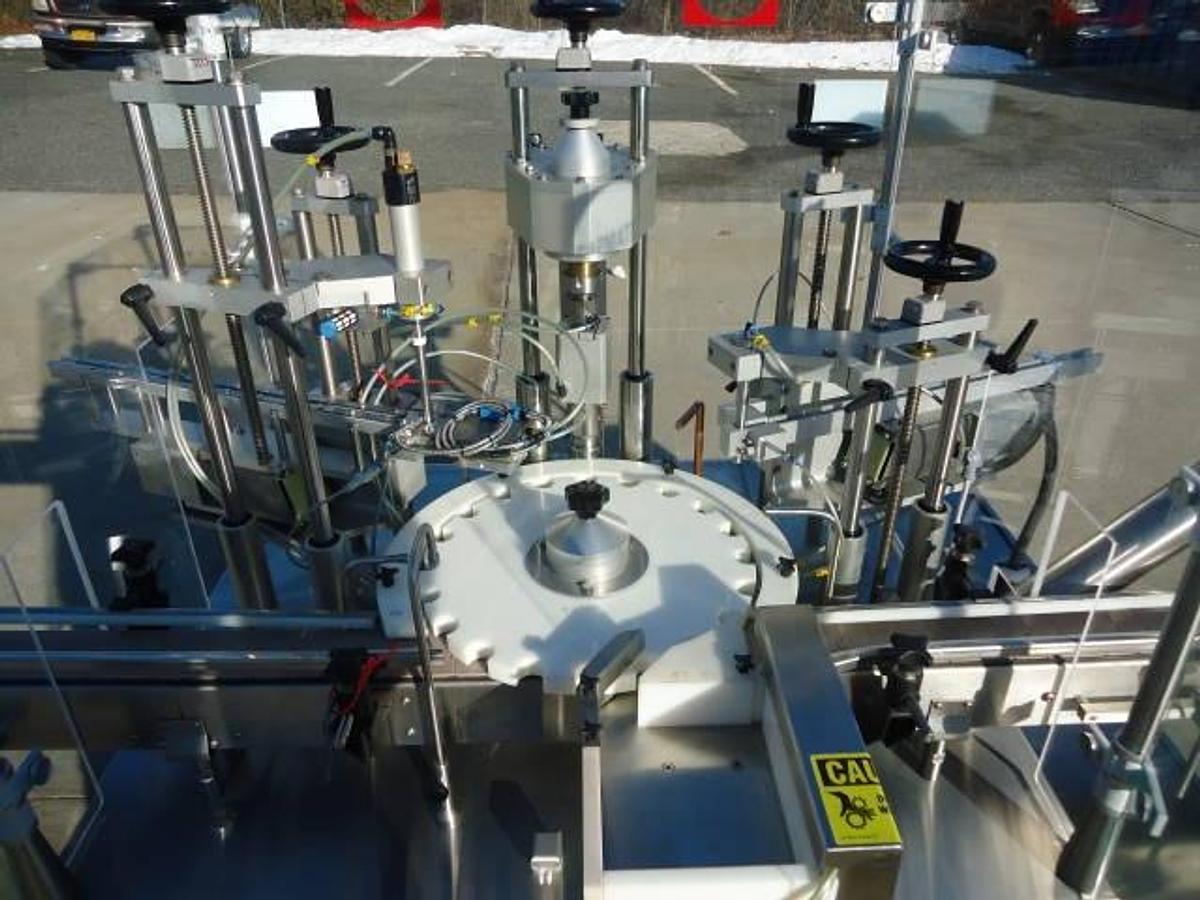 Used Capmatic Rebel Monoblock Vial Packaging Machine, 120 Pm