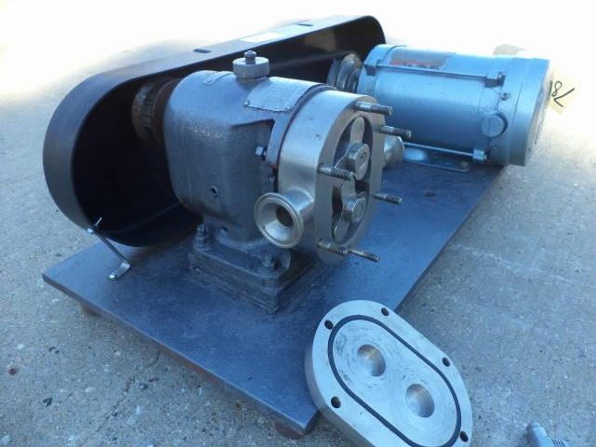 Used Tri-Canada 3/4 in. x 3/4 in. SS Positive Displacement Pump, 3/4 HP