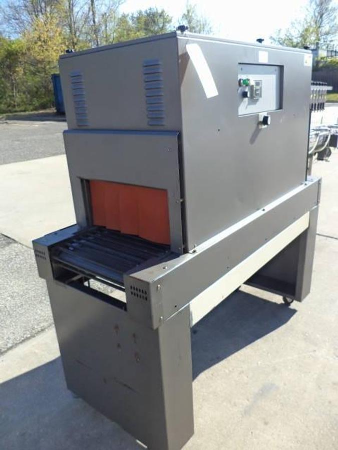 Used Preferred Packaging 17-1/2 In X 8-1/2 In. Motorized Shrink Tunnel, Portable