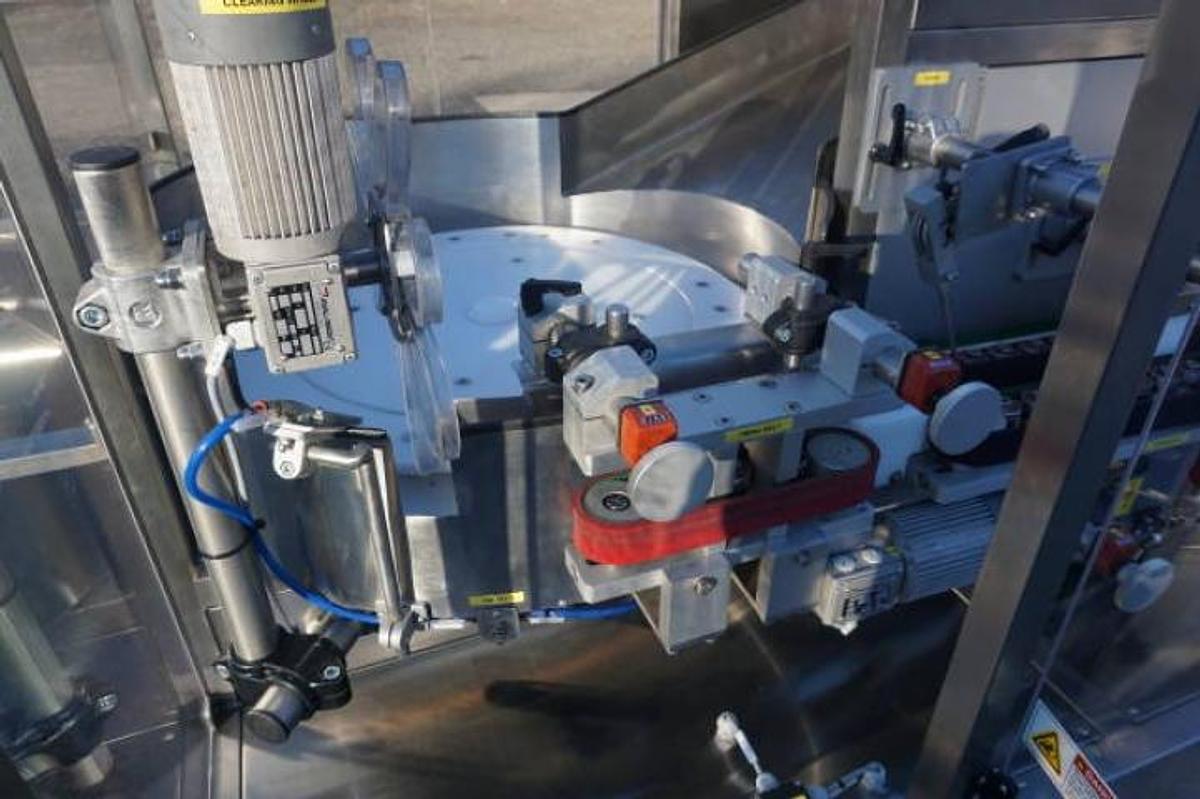 Used Pharma Packaging Systems PPS-M800 Plastic Bottle Unscrambler/Cleaner, Stainless Steel