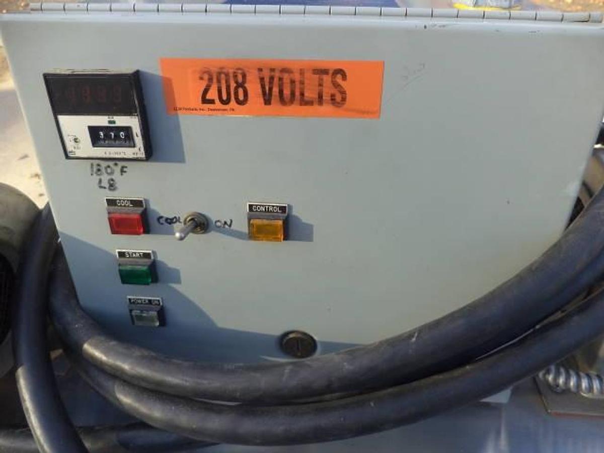 Used OAL Stainless Steel Shrink tunnel With 8 Ft. Long Motorized Conveyor