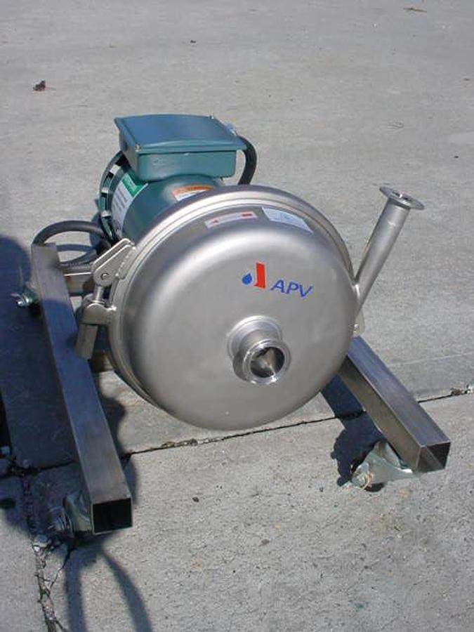 Used Apv 1-1/2″ X 1″ Stainless Steel Sanitary Centrifugal Pump
