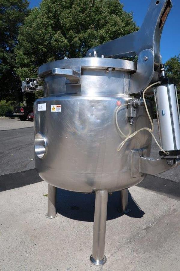 Used 200 Gallon Stainless Steel Jacketed Autoclave, 3 In. Discharge 40X36 In