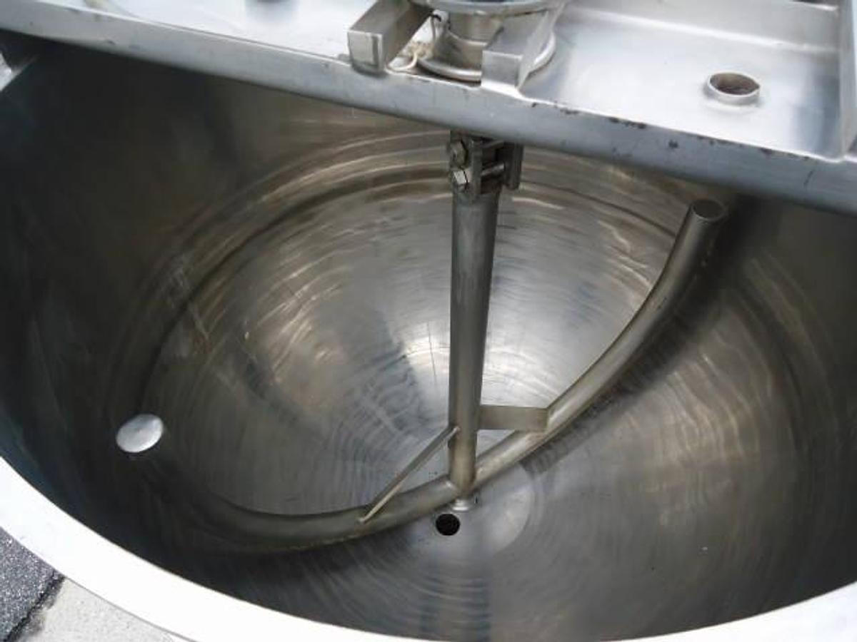 Used 200 Gallon Groen Stainless Steel Agitated Kettle, 100  Psi Jacket