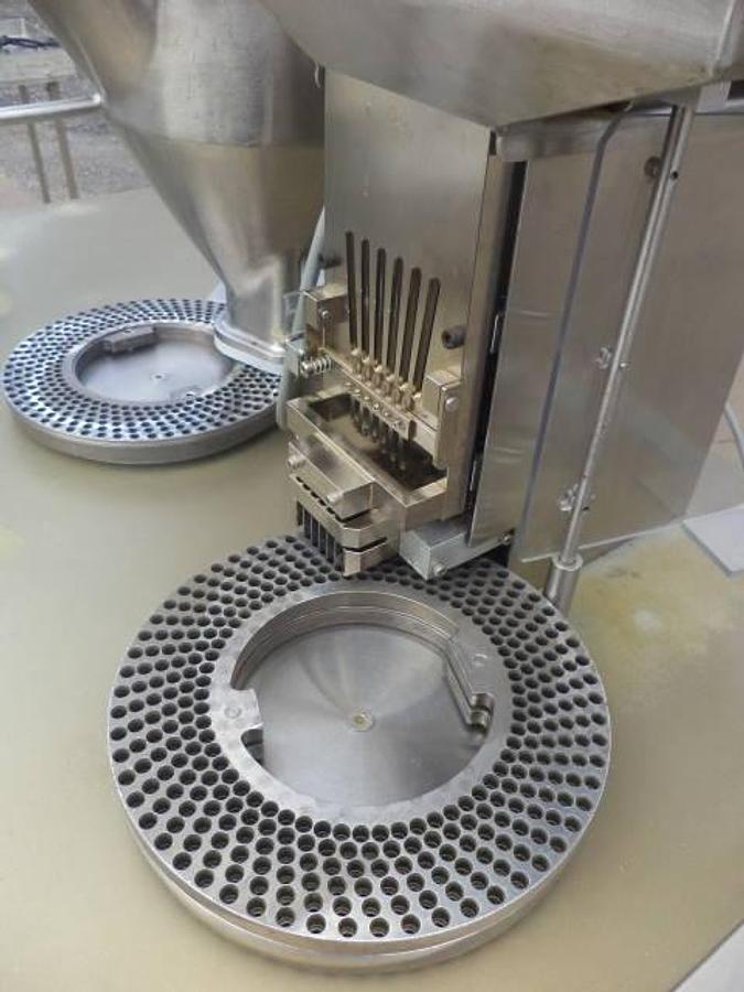 Used Capsugel CAP8 Capsule Filling Machine, Size “0”