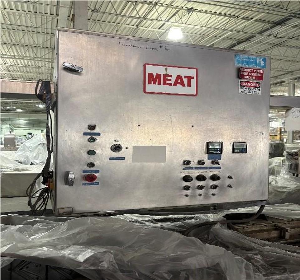 Used Rademaker Turnover Line, 400,000 Pieces Per Day