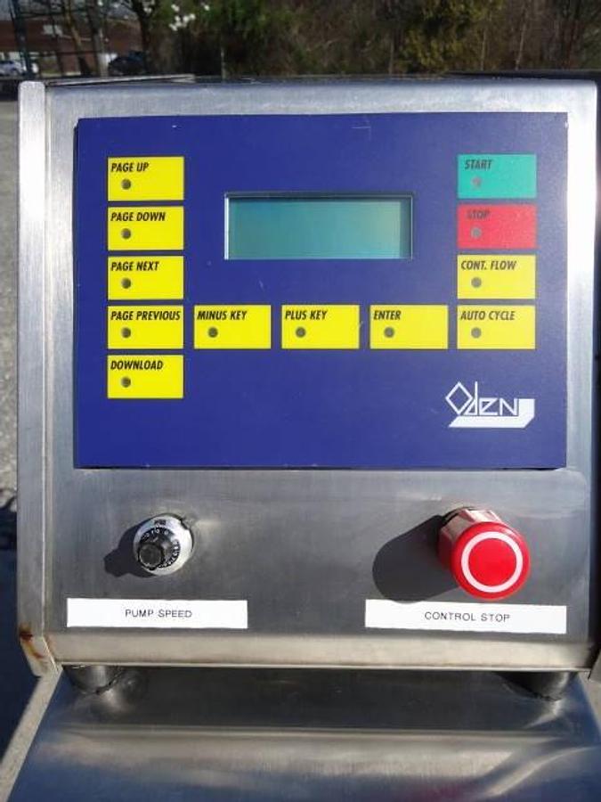 Used Oden “Servo Fill” Volumetric Pump Style Filler