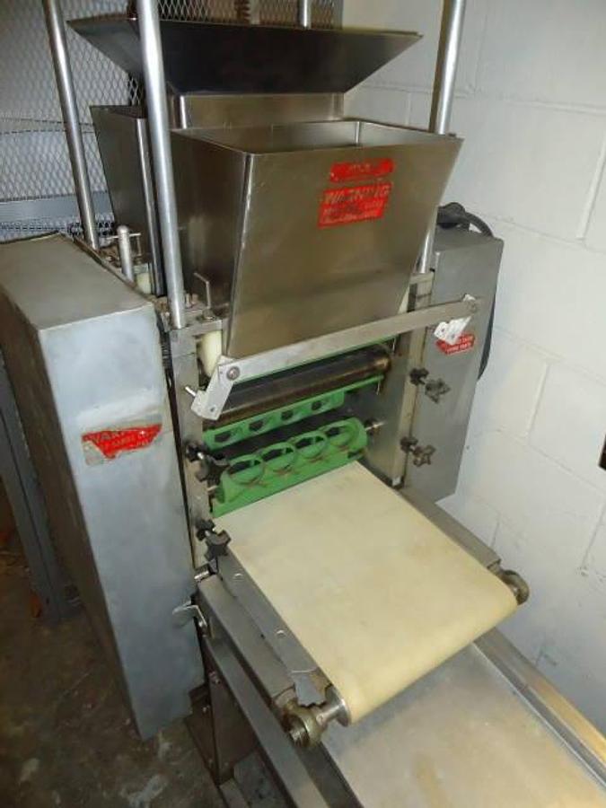 Used Lombi 4-Up Round Ravioli Machine