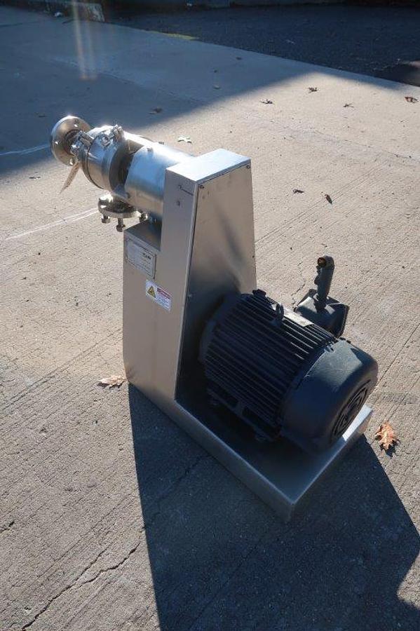 Used Bematek 10HP Stainless Industrial Homogenizing Colloid Mill, 10HP, XP