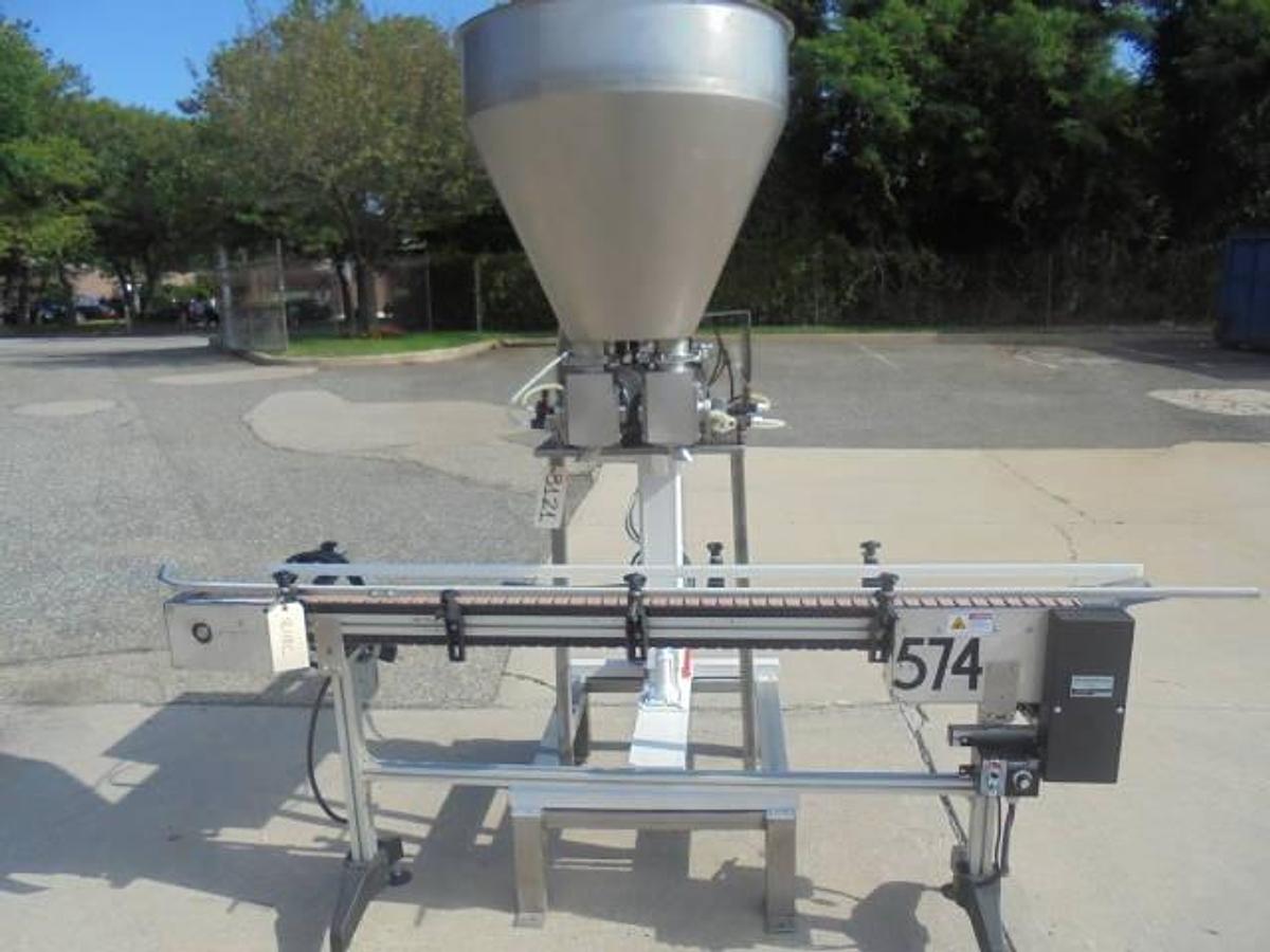 Used Simplex AIR F-200 Twin Head Piston Filler
