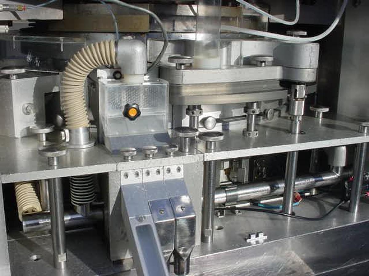 Used Hata 55 Station Rotary Tablet Press With Digital Control Panel