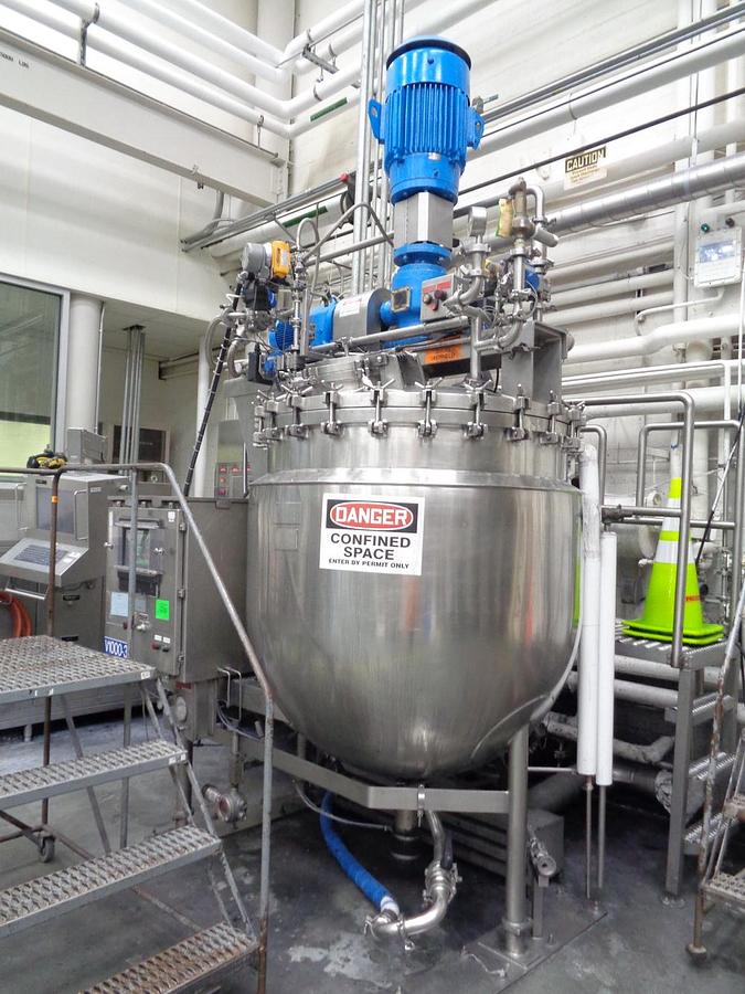 Used 250 Gal Greerco SS Triple Motion “Agi-Mix” Kettle-Reactor