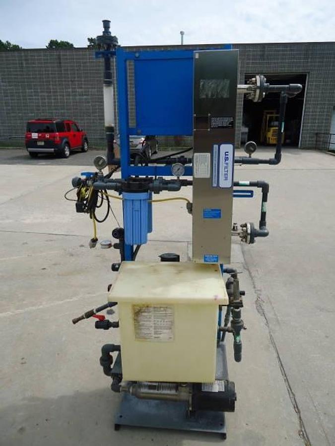 Used U.s Filter Water Treatment Ion Exchange/Ultra-High Purity Demineralization System