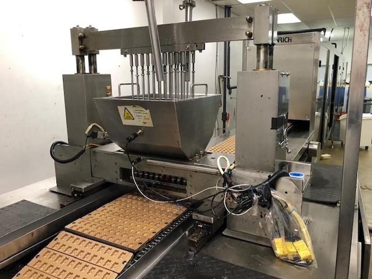 Used Yinrich 10 Across Gummy Manufacturing Line