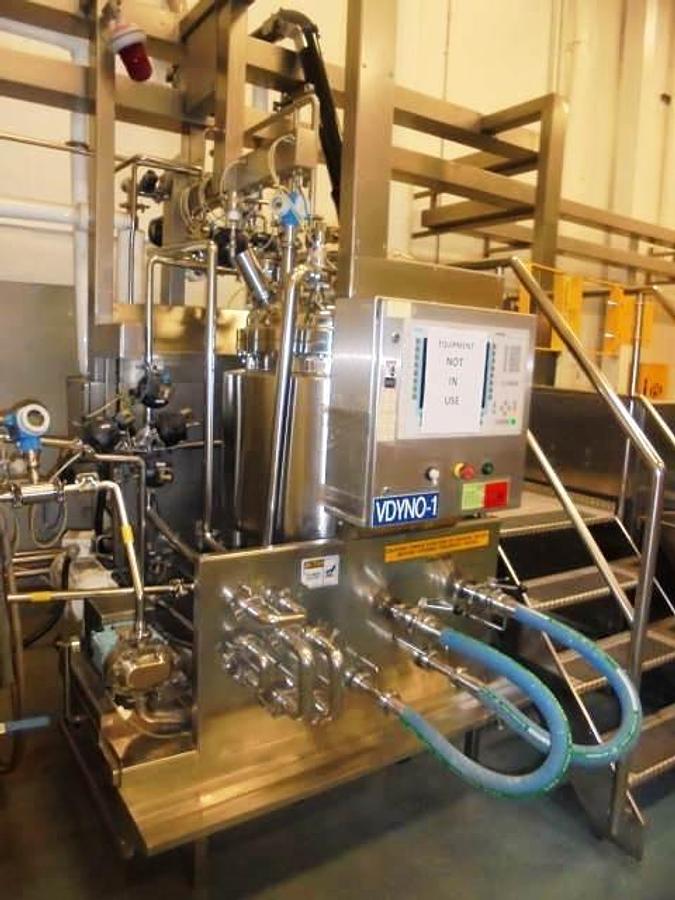 Used Dyno-Mill Kd6 Grinding Mill, Stainless Steel