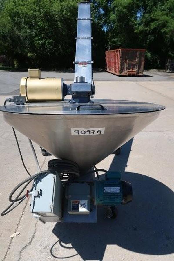 Used All Fill Model ISF Inclined Screw Conveying System, Portable