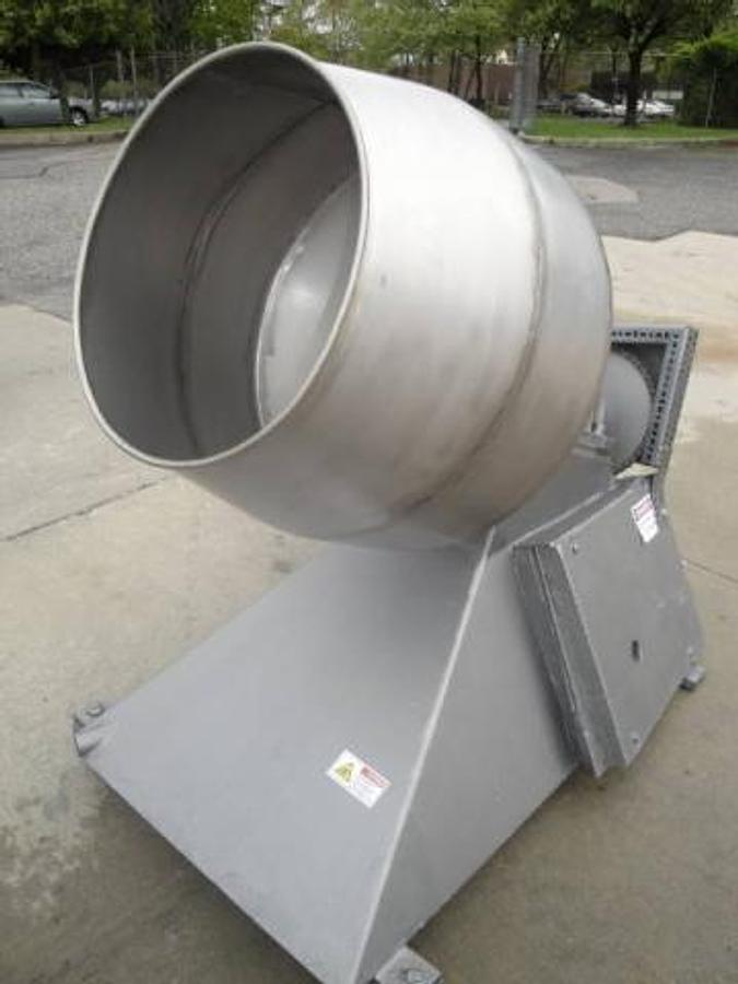 Used 27 In. Diameter Stainless Steel Coating Pan