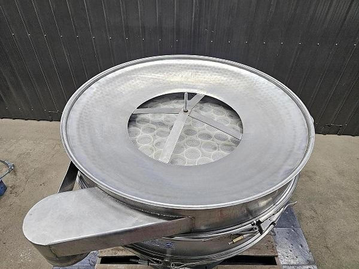 Used Sweco 48 In. Diameter Three Deck Vibratory Screener