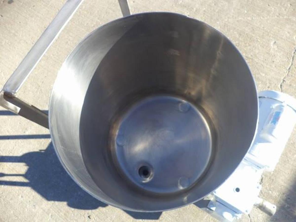 Used 7 Gallon Process Systems Stainless Steel Tank With Milton Roy Proportioning Pump