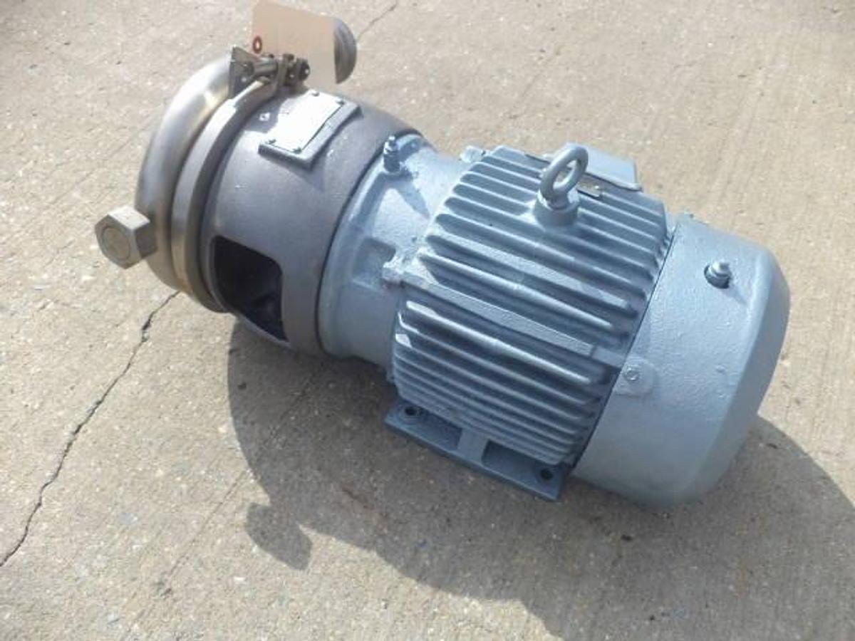 Used Crepaco 3 In. X 2-1/2 In. Stainless Steel Sanitary Centrifugal Pump