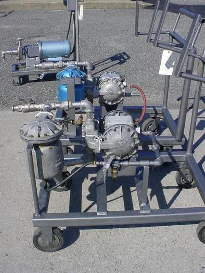 Used Sandpiper Air Operated Double Diaphragm Pumps, Portable (2)