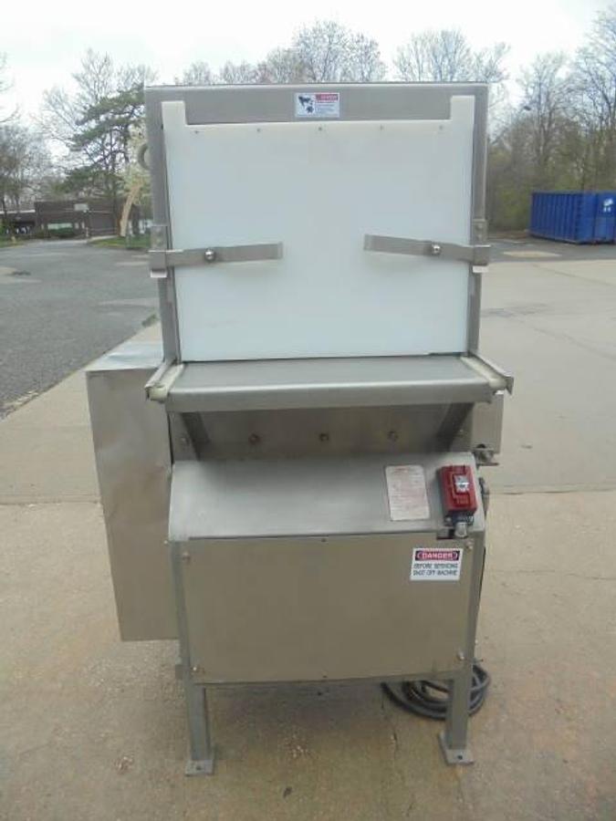 Used Genmac 3100 S/M Frozen Meat Flaker/Slicer, 10 HP