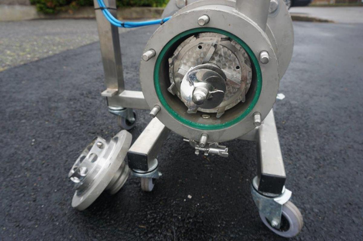 Used Silverson 450-UHS Stainless Ultra Hygienic Inline High Shear Mixer