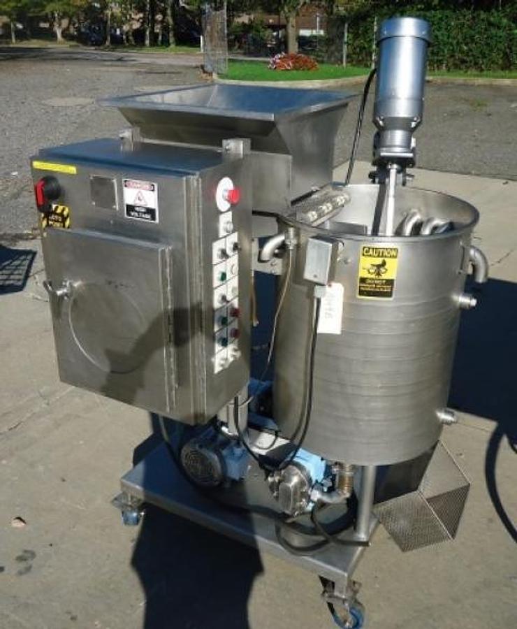 Used Stein ABC II Stainless Steel Batter Mixer with Pumps