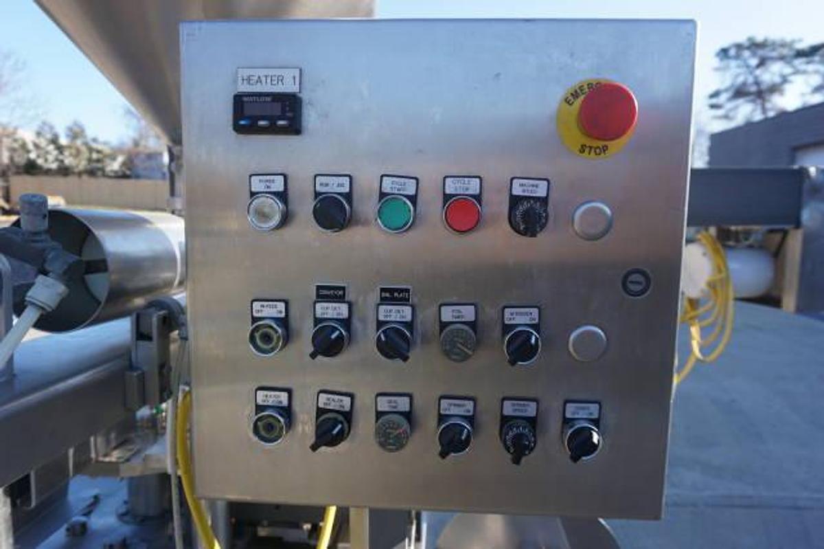 Used Autoprod RO-A7 HS Rotary Fill/Seal/Cap System, 40 Per Minute