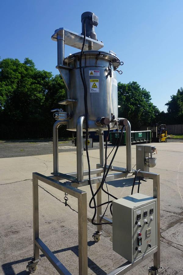 Used 30 Gallon SS Self-Contained Electric Jacketed Mix Tank/Kettle