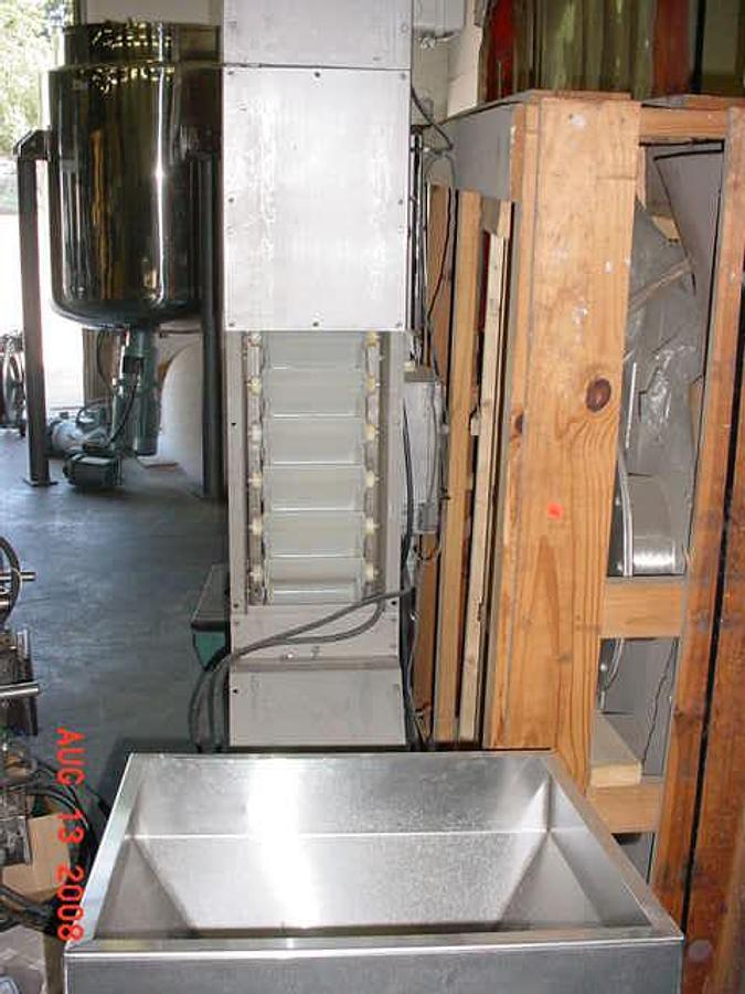 Used Stainless Bucket Elevator, 11 Ft. Discharge