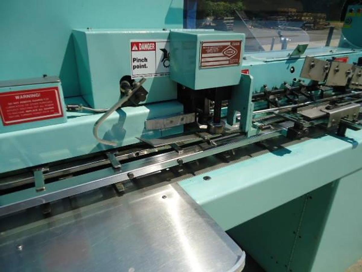Used Bivans “Vertuck” 74 Automatic Cartoner With Leaflet Inserter