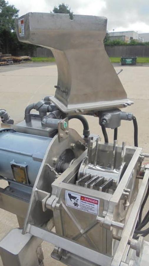 Used Fitzpatrick D6A Comminutor, 316SS, xp motor