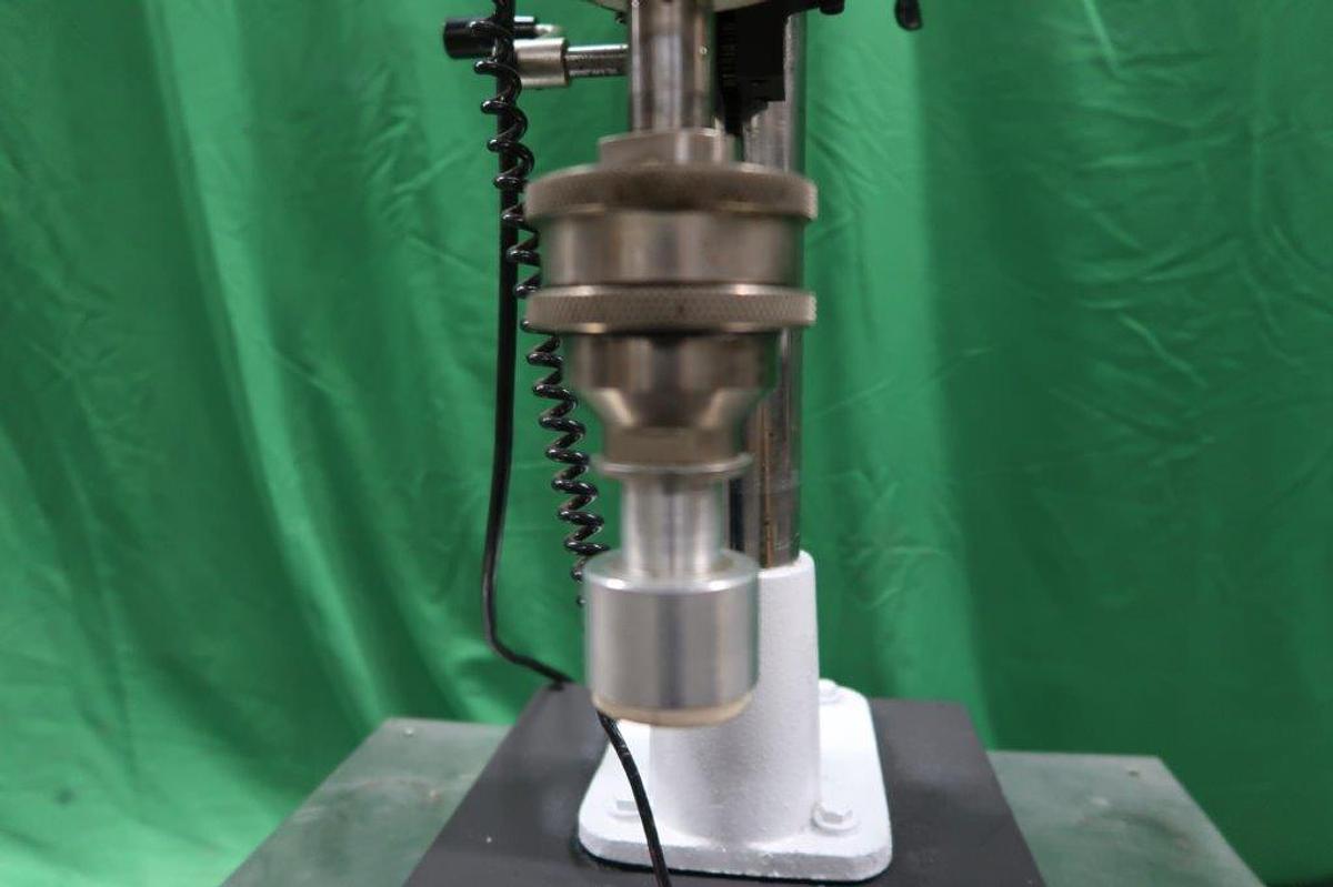 Used Swanmatic C300 Tabletop Semi-Automatic Capper, Single Phase Electric