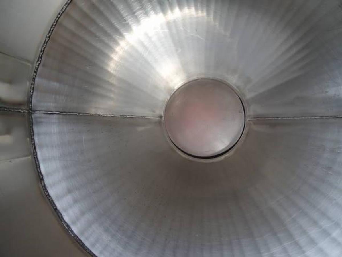 Used U.s. Stoneware Stainless Lab Double Cone Blending System, Tabletop