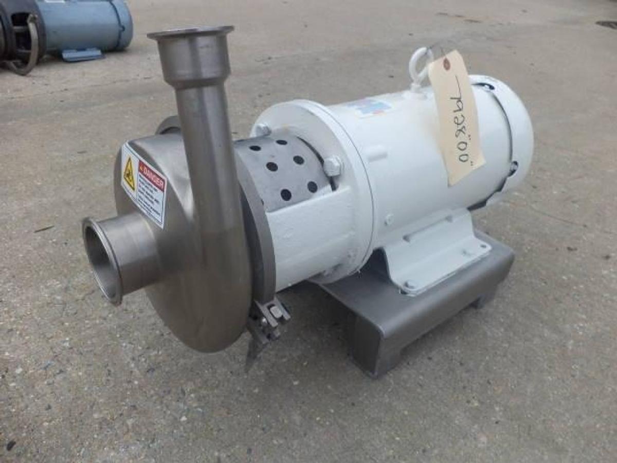Used APV 3 In. X 2 In. Stainless  Steel Sanitary Centrifugal Pump