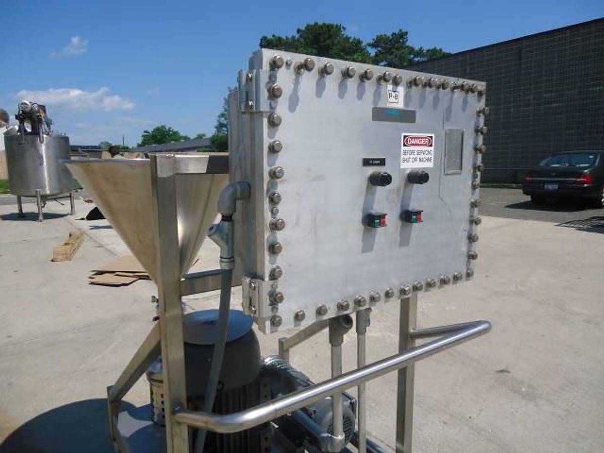 Used Tri-Clover Tri-Blender, Explosion Proof, 20 Hp