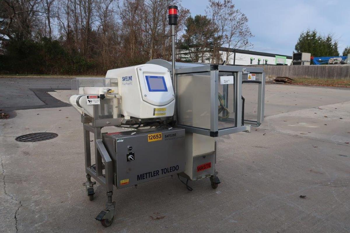 Used Safeline SL2000 Metal Detector, Push Reject