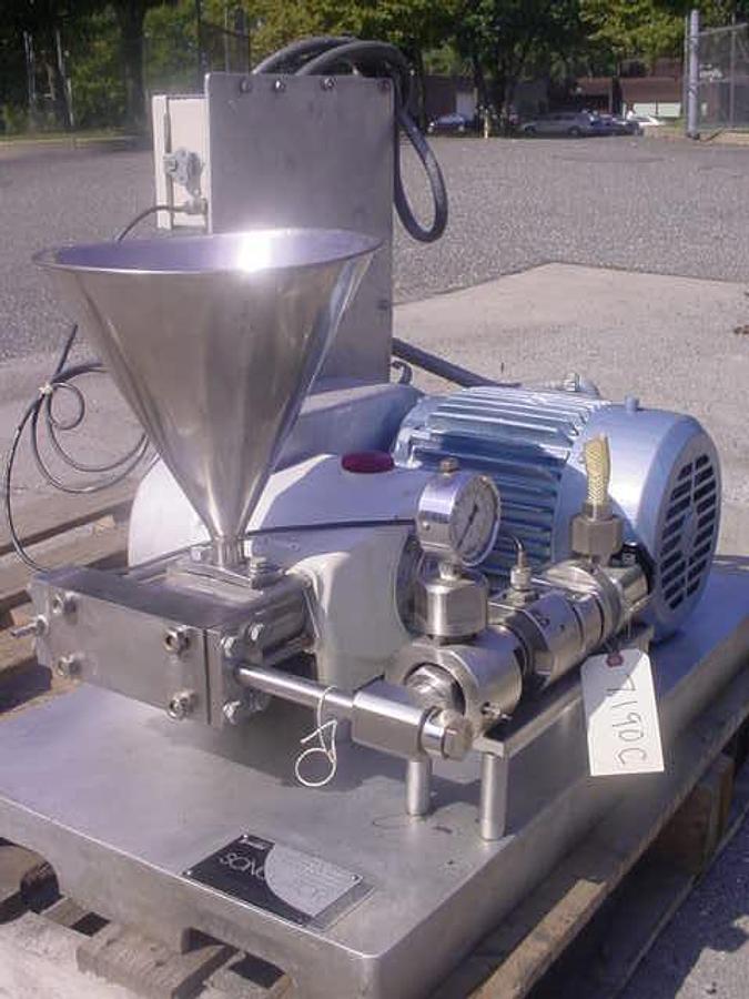 Used Sonic Sonolator Homogenizer, 2 Hp, Xp
