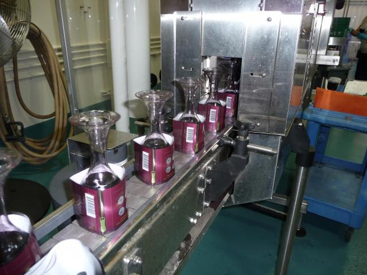Used Single serve wine filling line