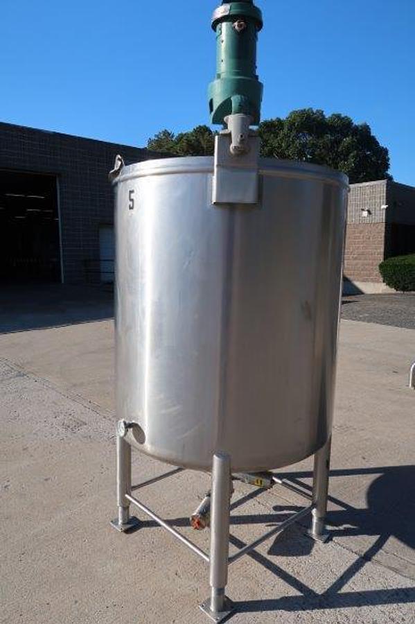 Used 300 Gallon APV Crepaco Stainless Steel Mix Tank