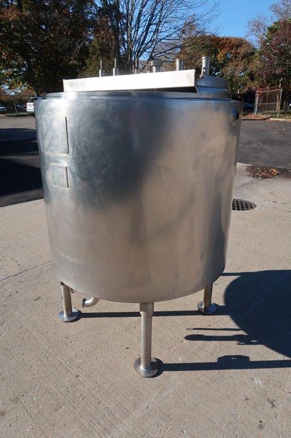 Used 200 Gallon Tolan 316 Stainless Jacketed Kettle/Tank, 150PSI Jacket