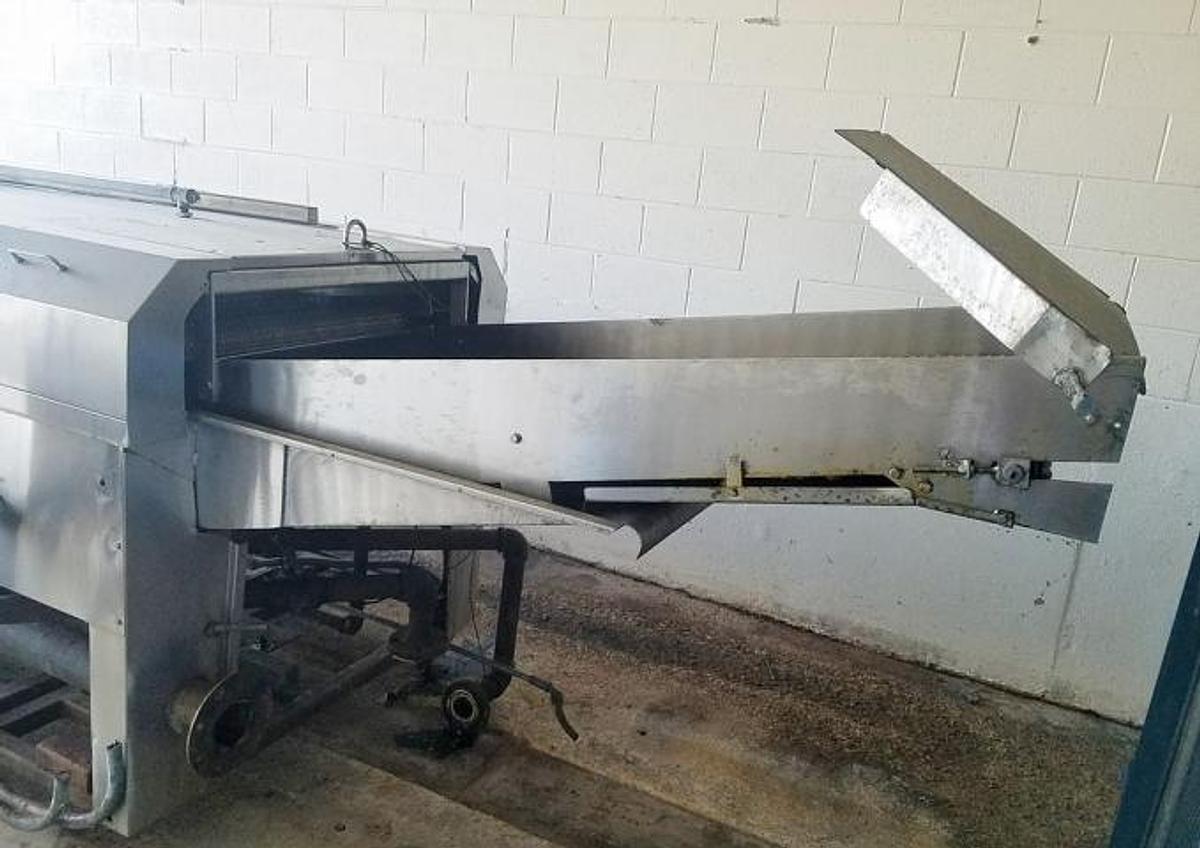 Used Heat & Control/Mastermatic 34 In. Wide Continuous Gas Fired Fryer, 24 Ft. Long