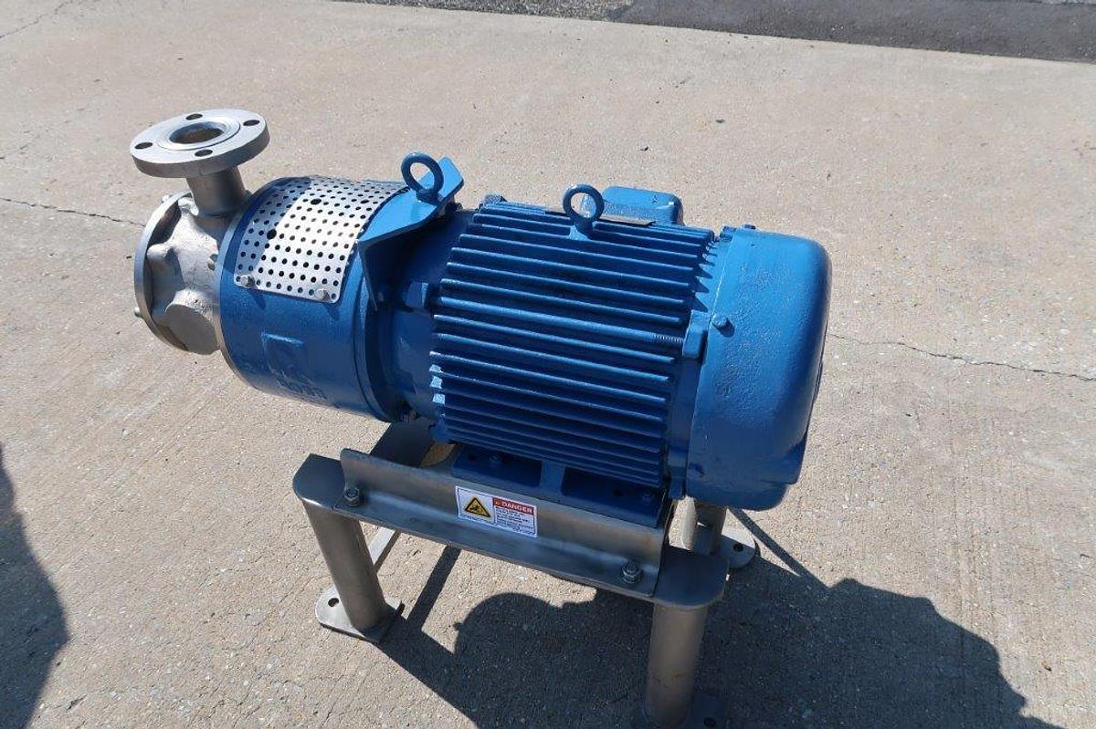 Used Ross HSM-410 Inline High Shear Mixer, 10 HP, XP