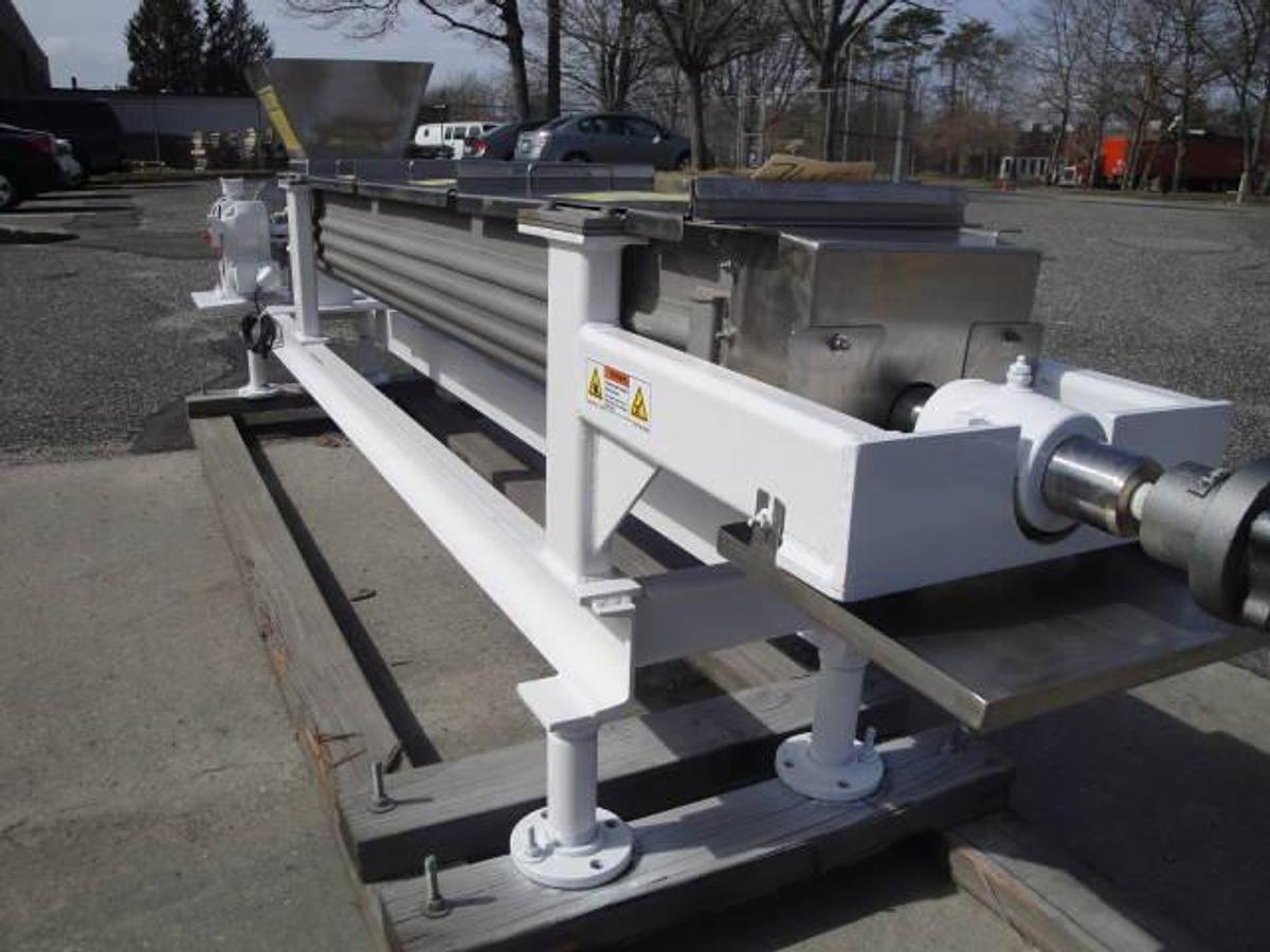 Used Groen 9″ Diameter Stainless Jacketed Continuous Screw Blender/Cooker/Coater