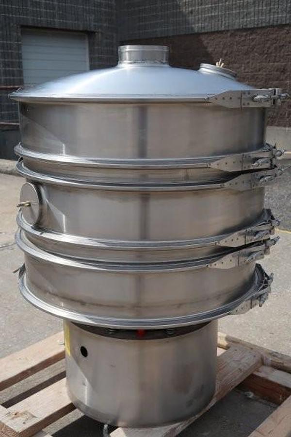 Used TEA 30 In. Diameter SS Three Separation Screener