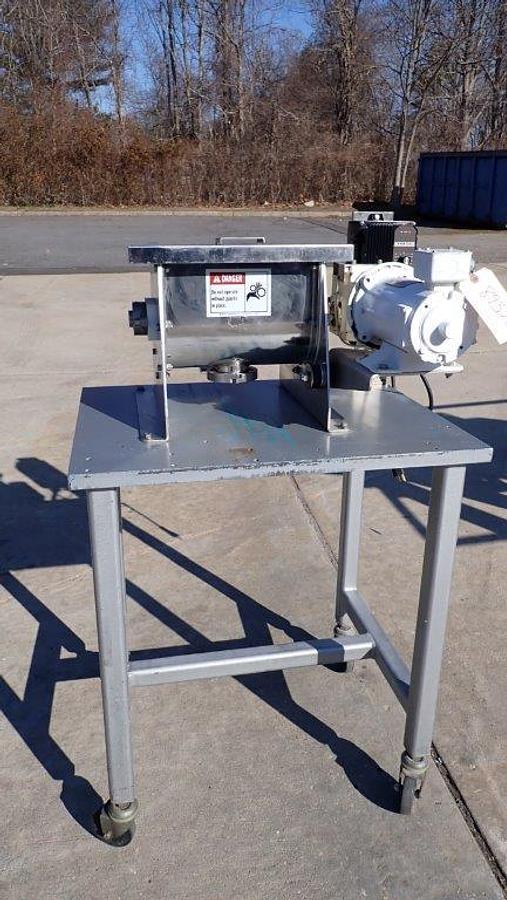 Used Anderson Dahlen Lab/Pilot Plant SS Double Ribbon Blender