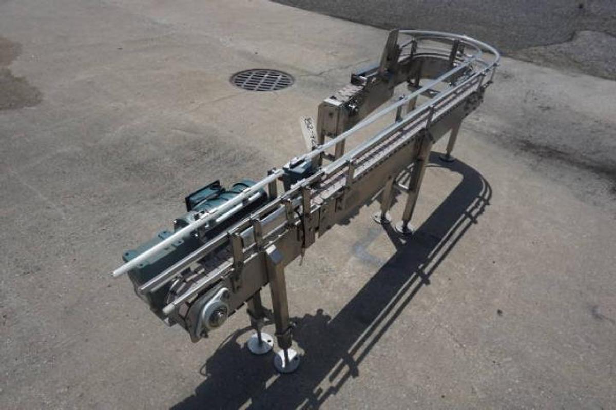 Used “U” Shaped Conveyor, Stainless Steel