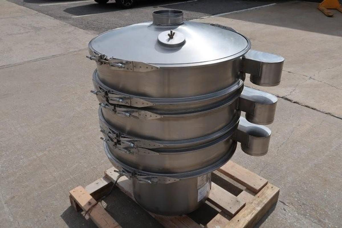 Used TEA 30 In. Diameter SS Three Separation Screener